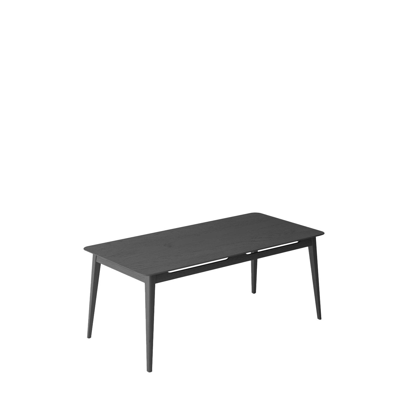 Rokke Dining Table – 220cm or 180cm – Solid Oak/Black