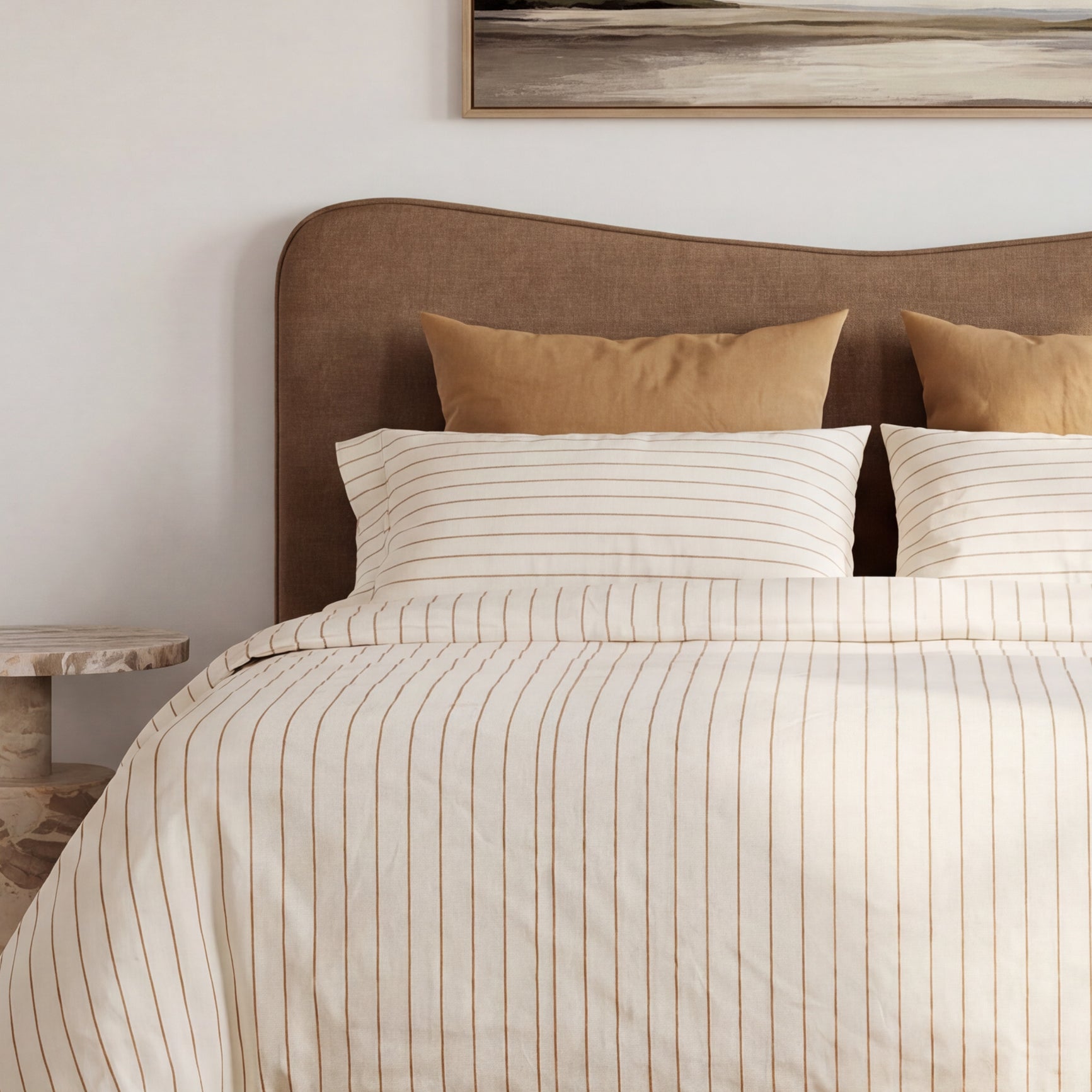 Harper Headboard Medium/King – Toffee