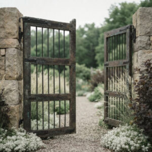 Small Vintage Garden Gate BI-143