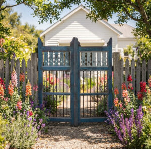 Small Vintage Garden Gate B-79